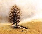 Stanislaw Witkiewicz Springtime fog. Spain oil painting artist